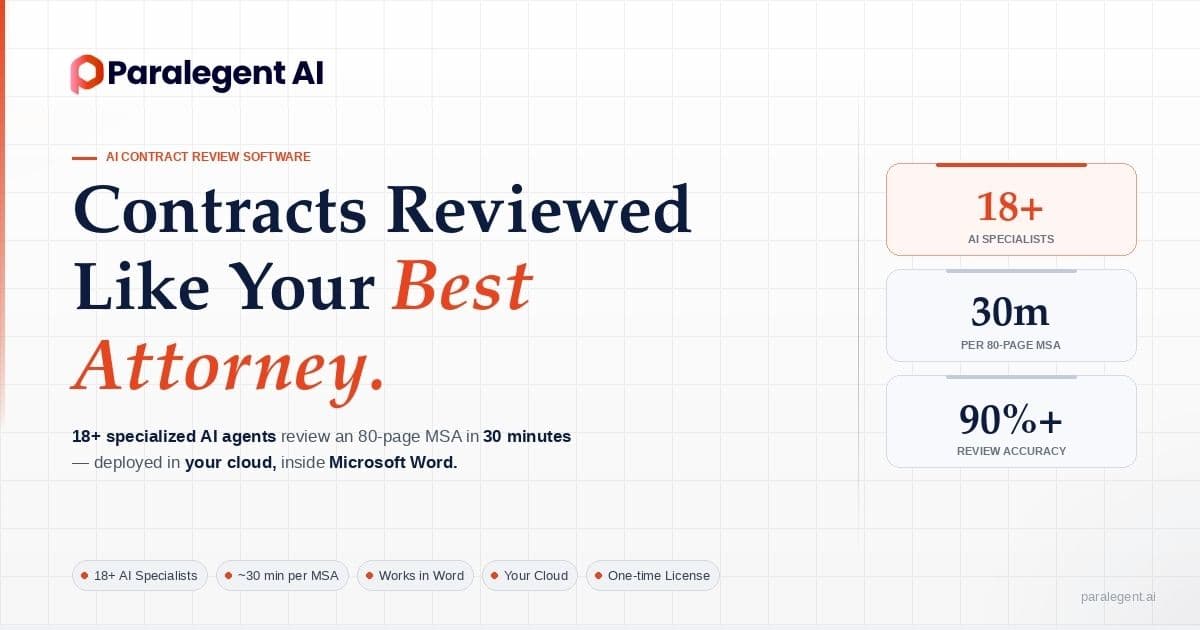 Paralegent AI demo video