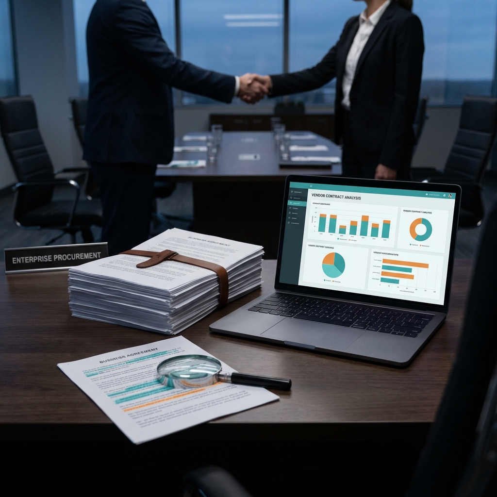 Paralegent AI for vendor agreements — review vendor terms against your standards